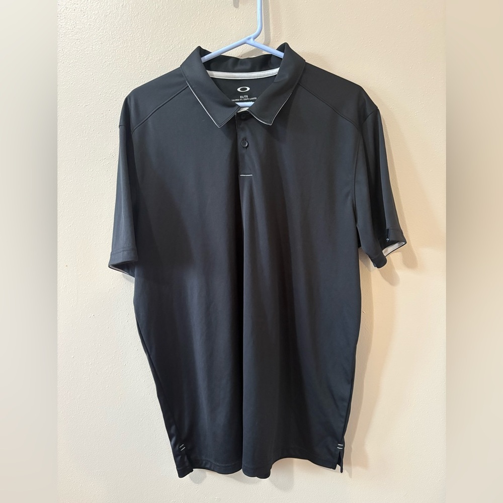 Men's Oakley Hydrolix black performance polo size XL
